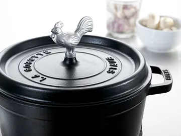 Staub knob in metal - Chicken - STAUB
