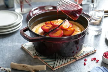 Staub La Cocotte round casserole cast iron 2.6 L - Grenadine red - STAUB