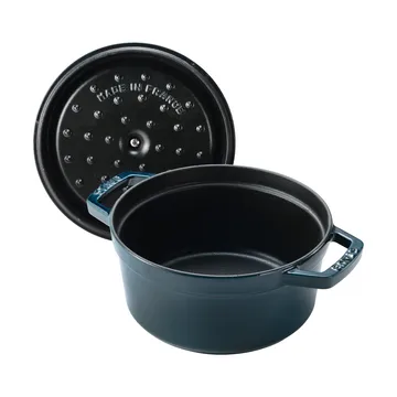 Staub La Cocotte round cast iron pot 2.2 L - La Mer - STAUB