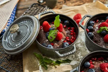 Staub La Cocotte round cocotte cast iron 0.4 L - Graphite gray - STAUB