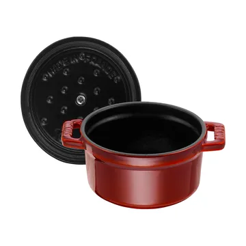 Staub La Cocotte round pot cast iron 0.25 L - Grenadine red - STAUB