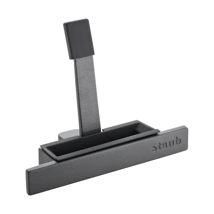 Staub lid holder cast iron-silicone - Black - STAUB
