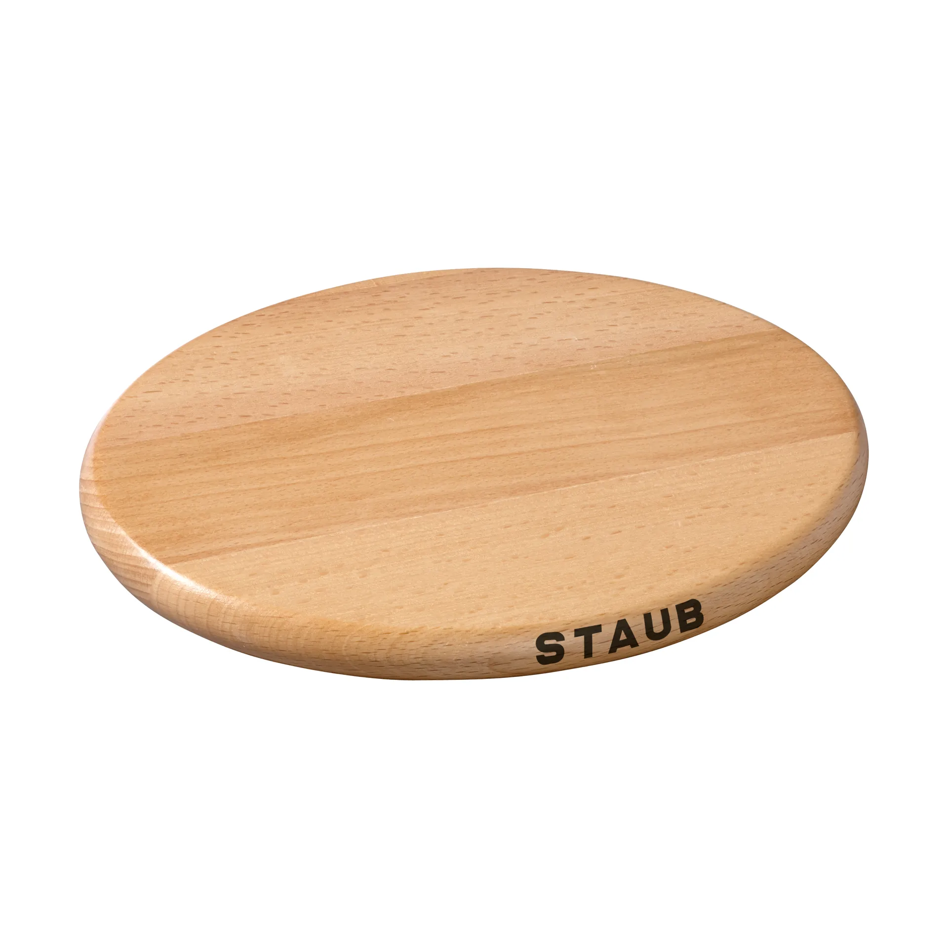 Staub magnetic trivet oval beech, 15 cm STAUB