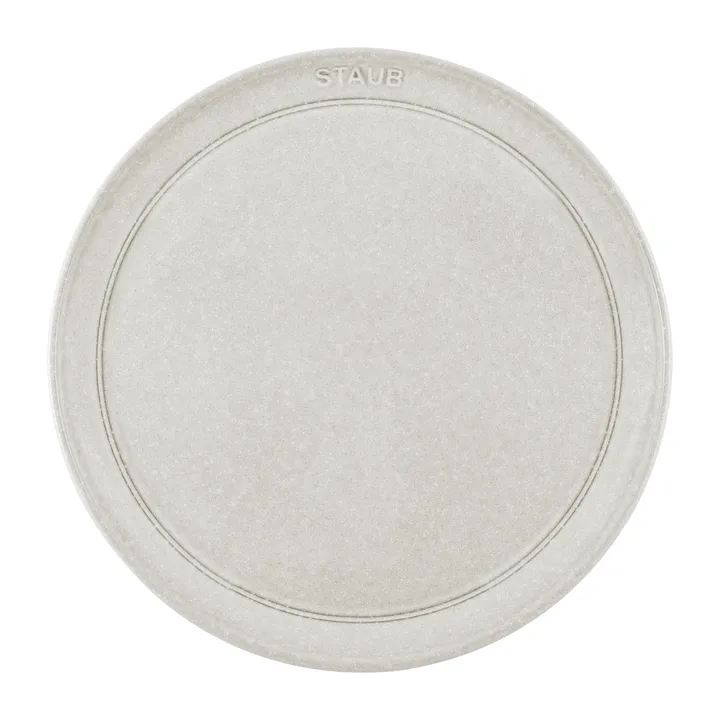 Staub New White Truffle dinner plate - Ø26 cm - STAUB