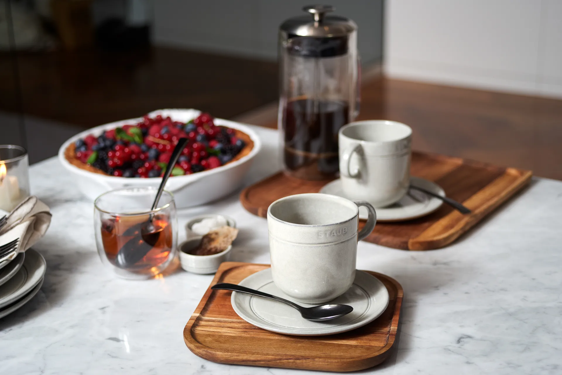Staub New White Truffle mug, 35 cl STAUB