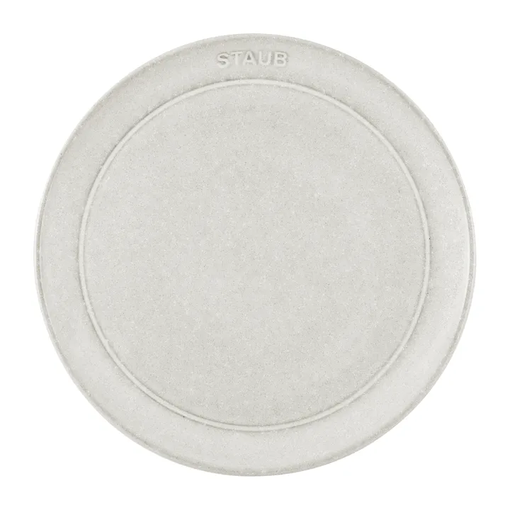Staub New White Truffle plate - Ø20 cm - STAUB