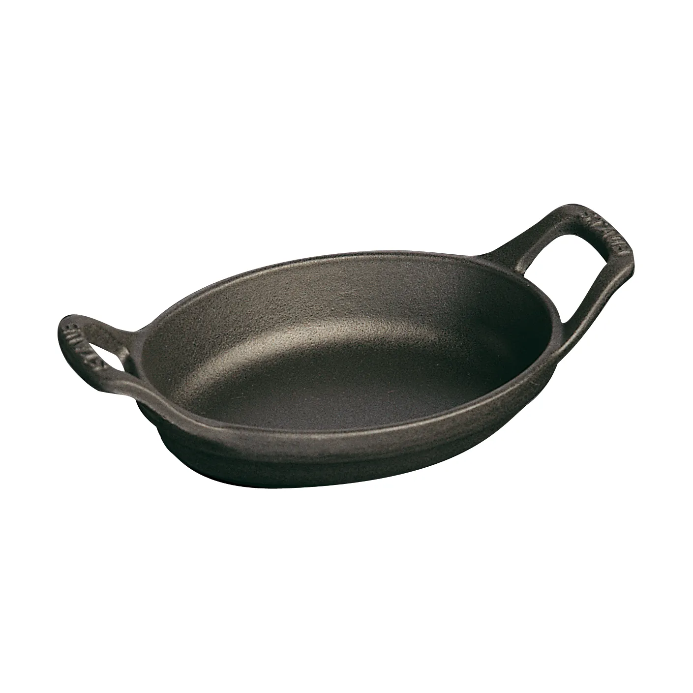 Staub oval baking dish cast iron 37 cm, Black STAUB