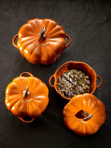 Staub pumpkin casserole dish stoneware - 0,47 l Cinnamon - STAUB
