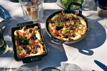 Staub rectangular oven dish cast iron 15x11 cm - Black - STAUB