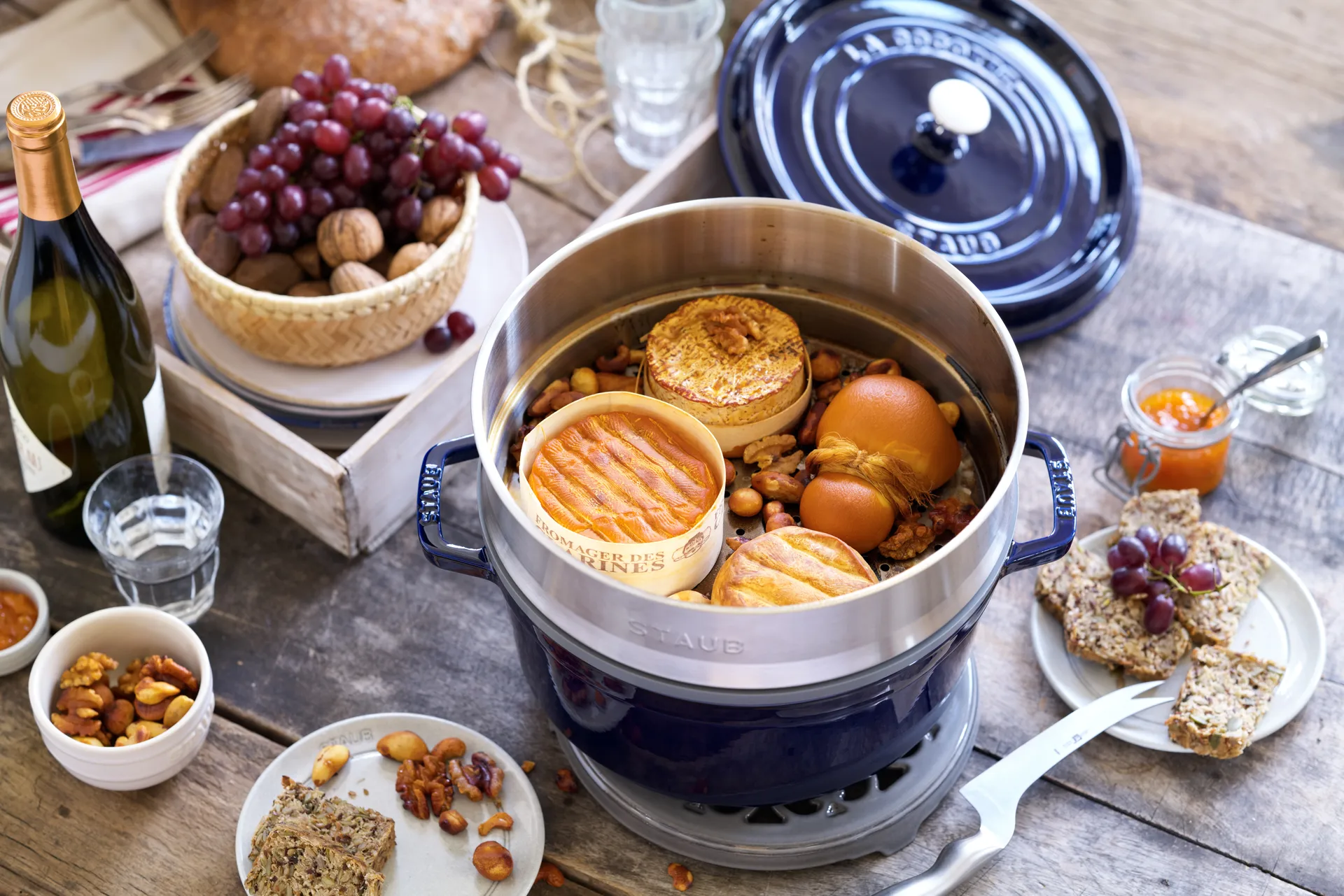 Staub steaming insert pot Ø26 cm, Stainless steel STAUB