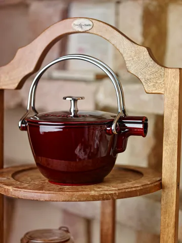 Staub teapot cast iron round 1.15 L - Grenadine red - STAUB