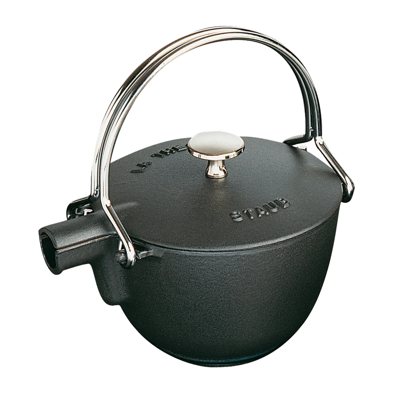 Staub teapot round 1.15 L, Black STAUB