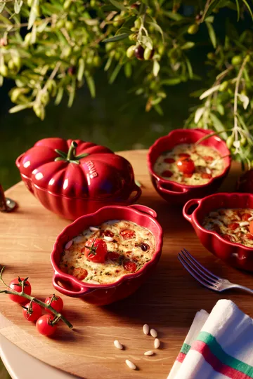 Staub tomato casserole dish stoneware 0.5 l - red - STAUB