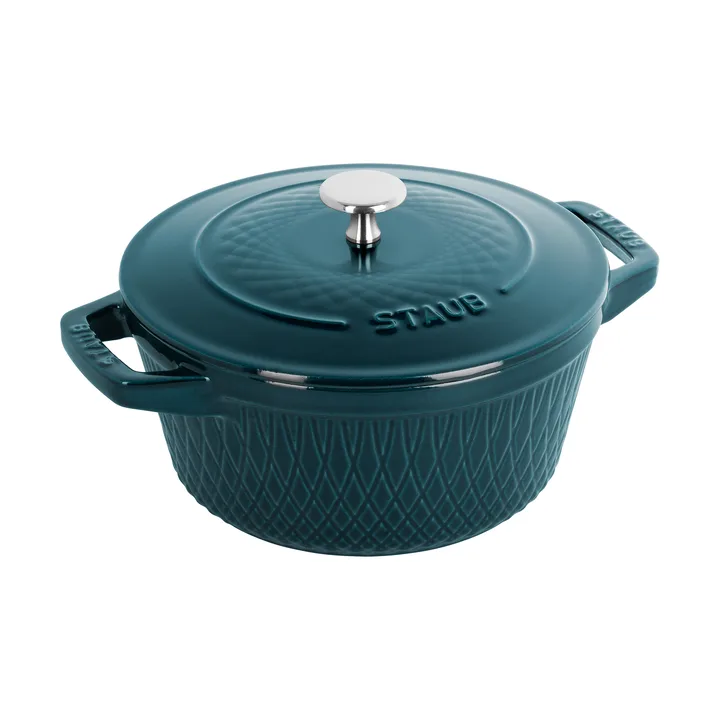Staub Twister La Cocotte pot 4 L - La Mer - STAUB