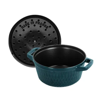 Staub Twister La Cocotte pot 4 L - La Mer - STAUB