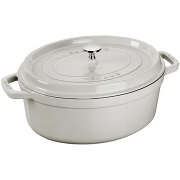 Staub White Truffle casserole oval - 8 l - STAUB