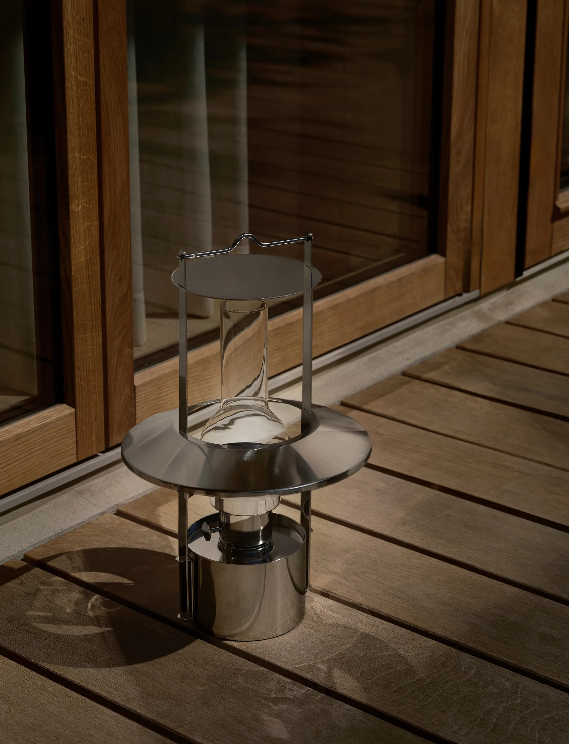 EM portable ship lamp 43 cm, Steel Stelton