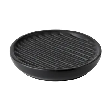 Fjord soap dish Ø11 cm - Black - Stelton