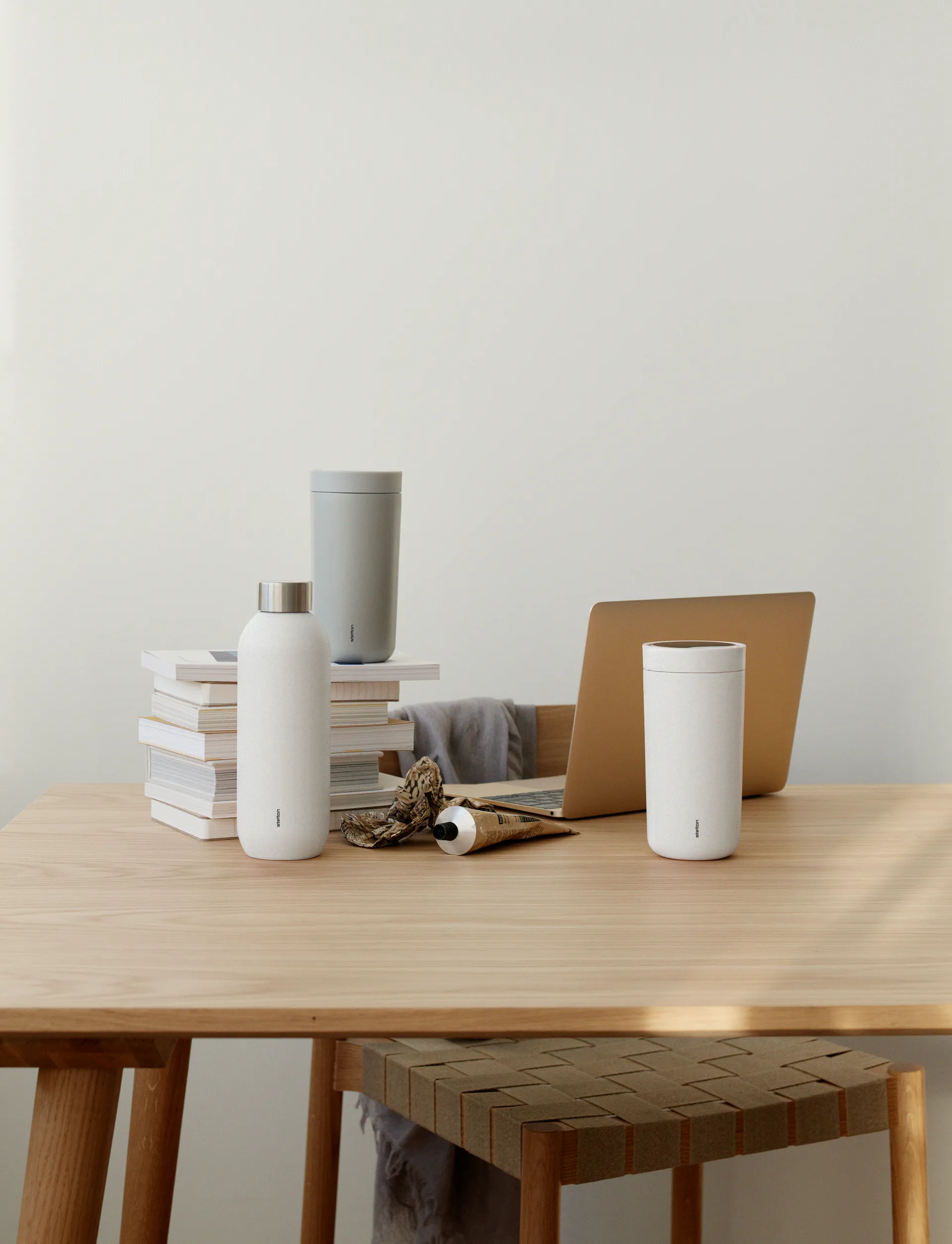 Keep Cool thermos 0.6 l, Soft chalk Stelton
