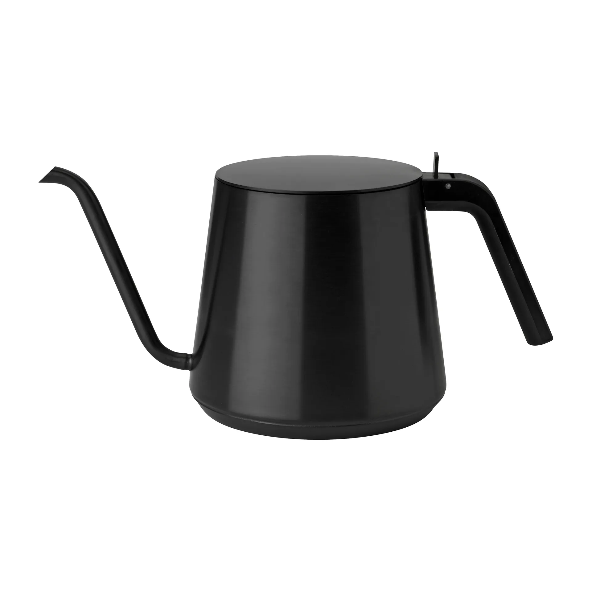 Nohr gooseneck kettle 1 l, Black metallic Stelton