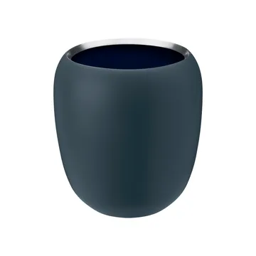 Ora vase 17 cm - Dusty blue-midnight blue - Stelton