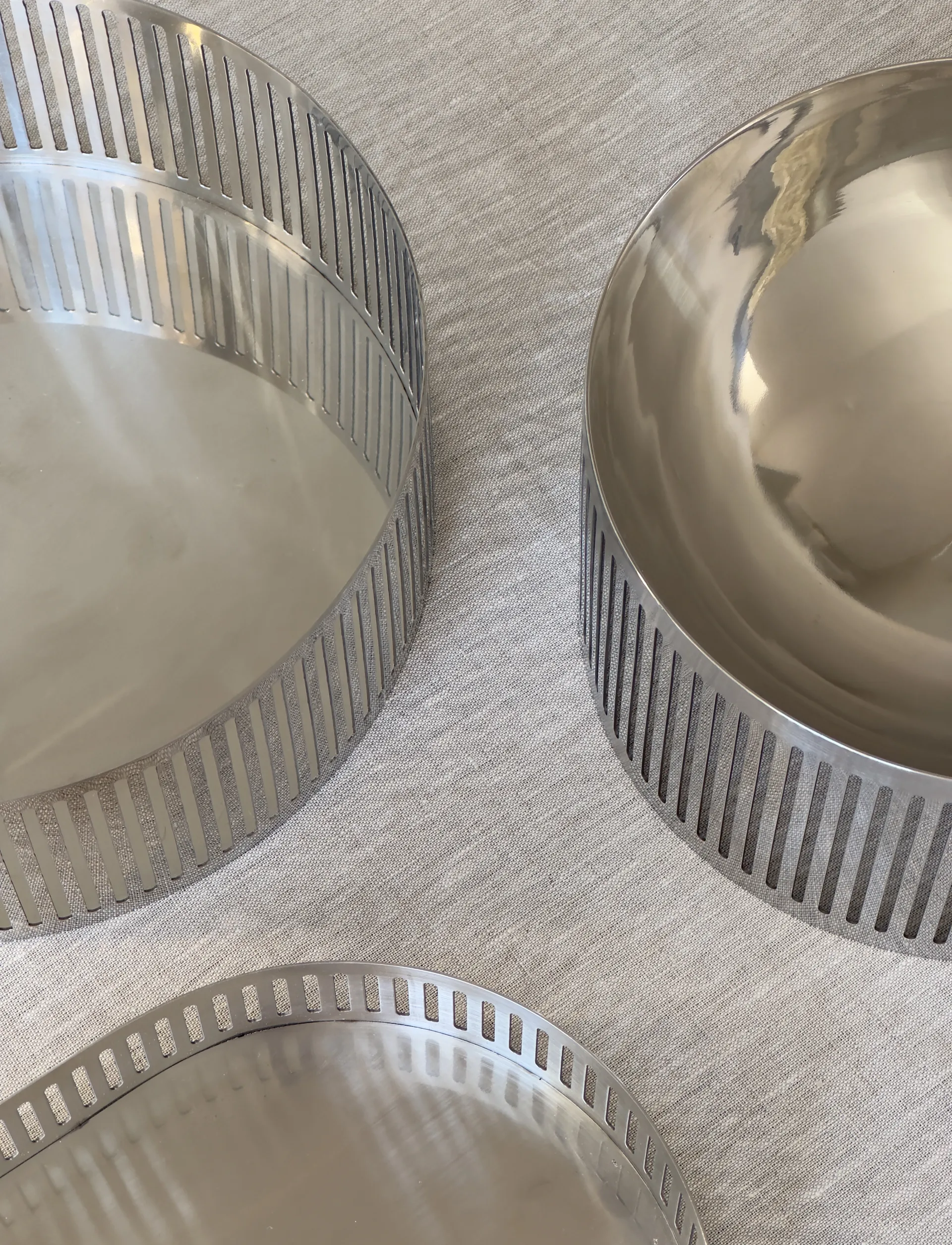 Orlo tray steel, Ø20 cm Stelton