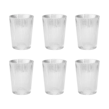 Pilastro drinking glass 15 cl 6-pack - Clear - Stelton