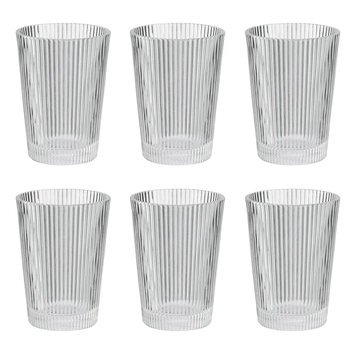 Pilastro drinking glasses 6-pack - 24 cl - Stelton