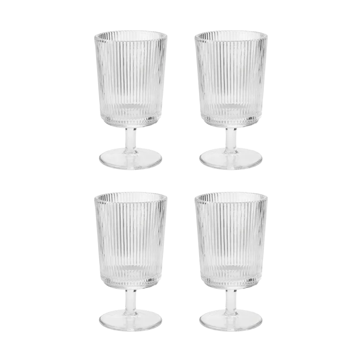 Pilastro wine glass 18 cl 4-pack - Clear - Stelton