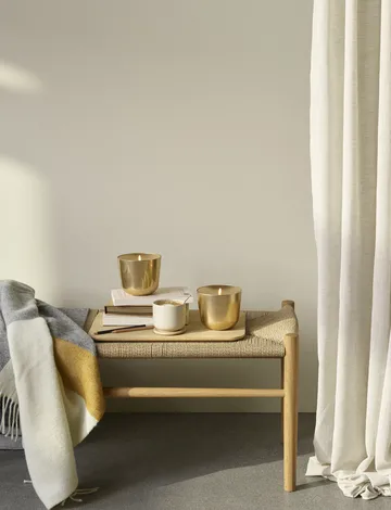 Solis oil lamp Ø11.5 cm - Brass - Stelton