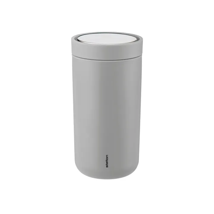 To Go Click mug 0.2 l - mat light grey - Stelton