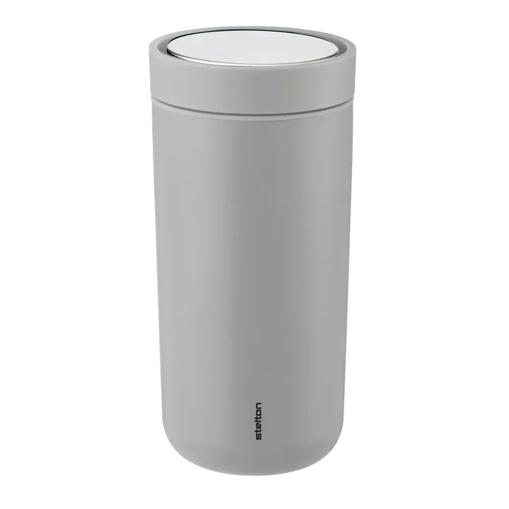 To Go Click mug 0.4 l - matte light grey - Stelton
