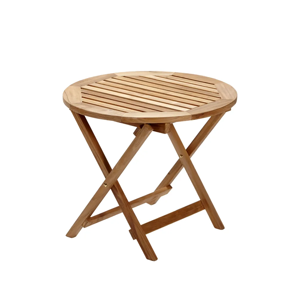 Alnö side table, Teak Stockamöllan