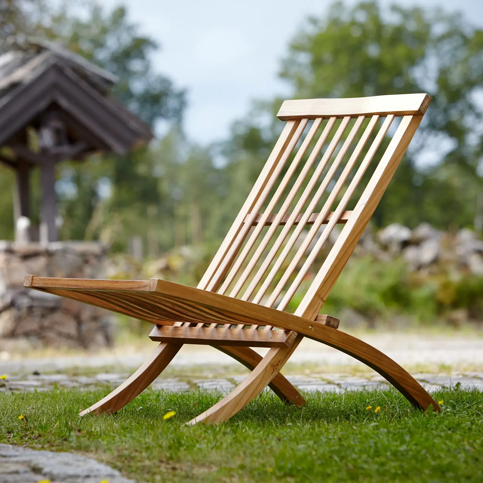Hanö side table, Teak Stockamöllan