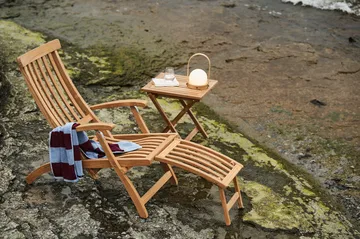 Lobby deck chair - Incl. tray and rain cover - Stockamöllan