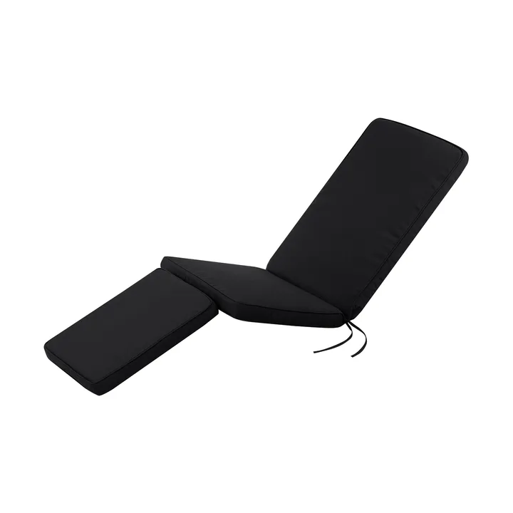 Lobby/SAL deck chair cushion - Black - Stockamöllan