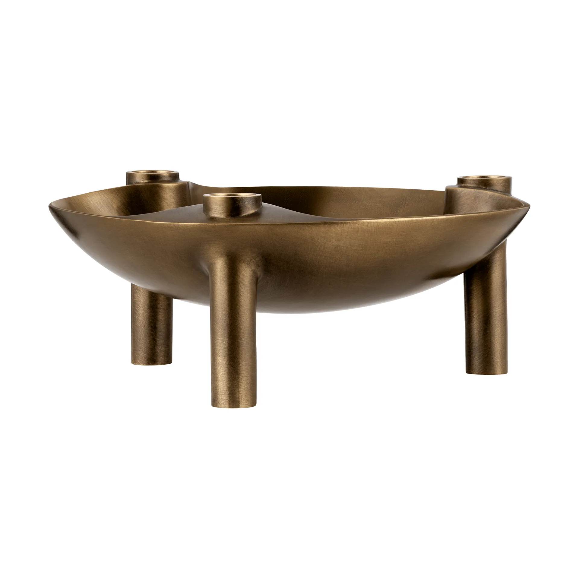 Nagel bowl, Bronzed brass STOFF Nagel