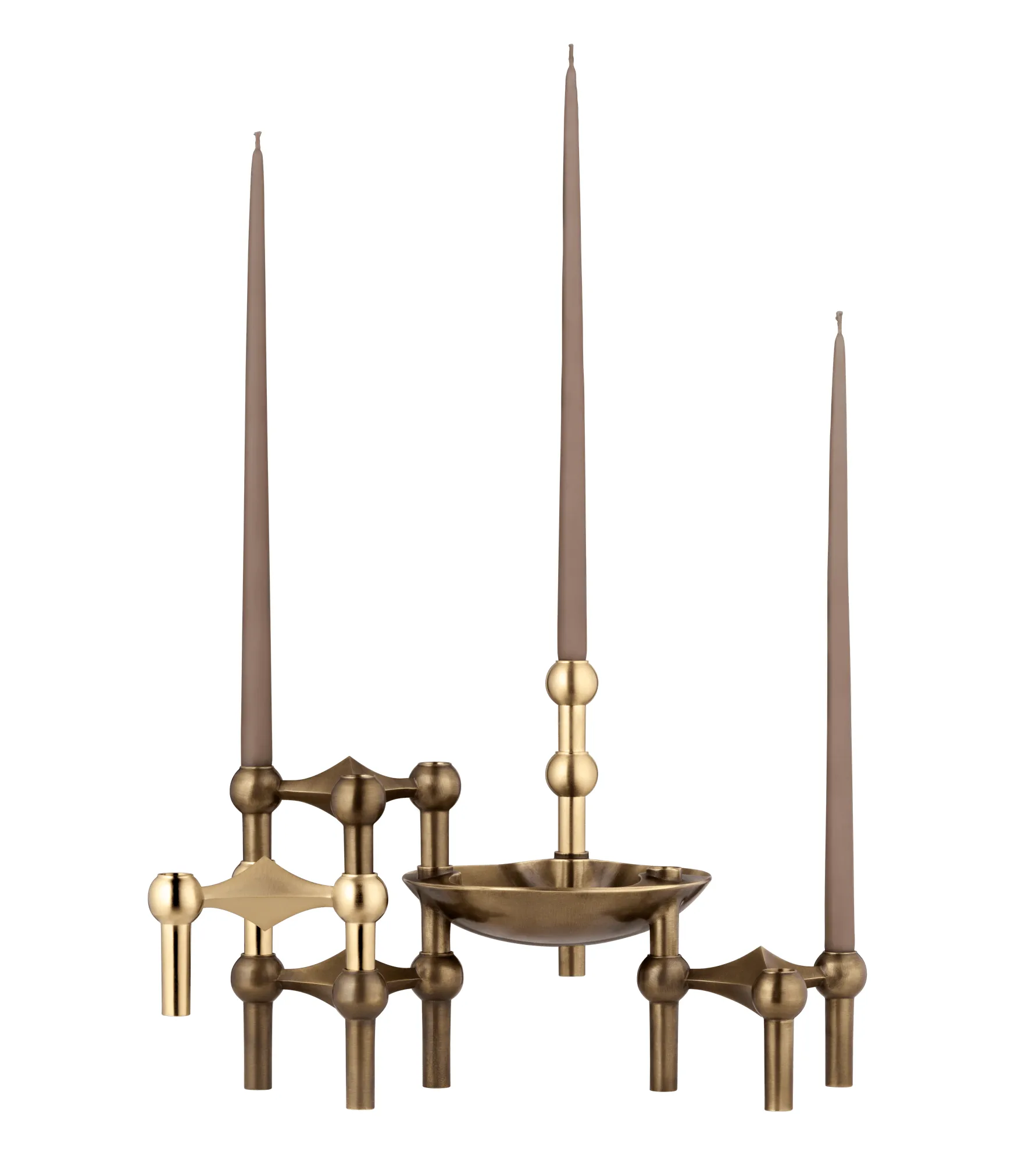Nagel bowl, Bronzed brass STOFF Nagel