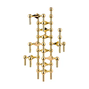 Nagel candle holder - brass - STOFF Nagel