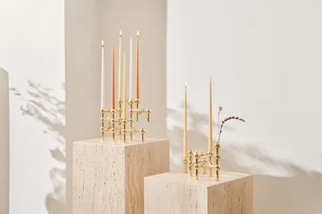 Nagel candle holder - brass - STOFF Nagel