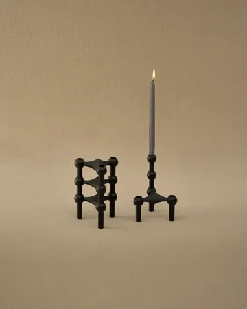 Nagel candles 12-pack - Anthracite - STOFF Nagel