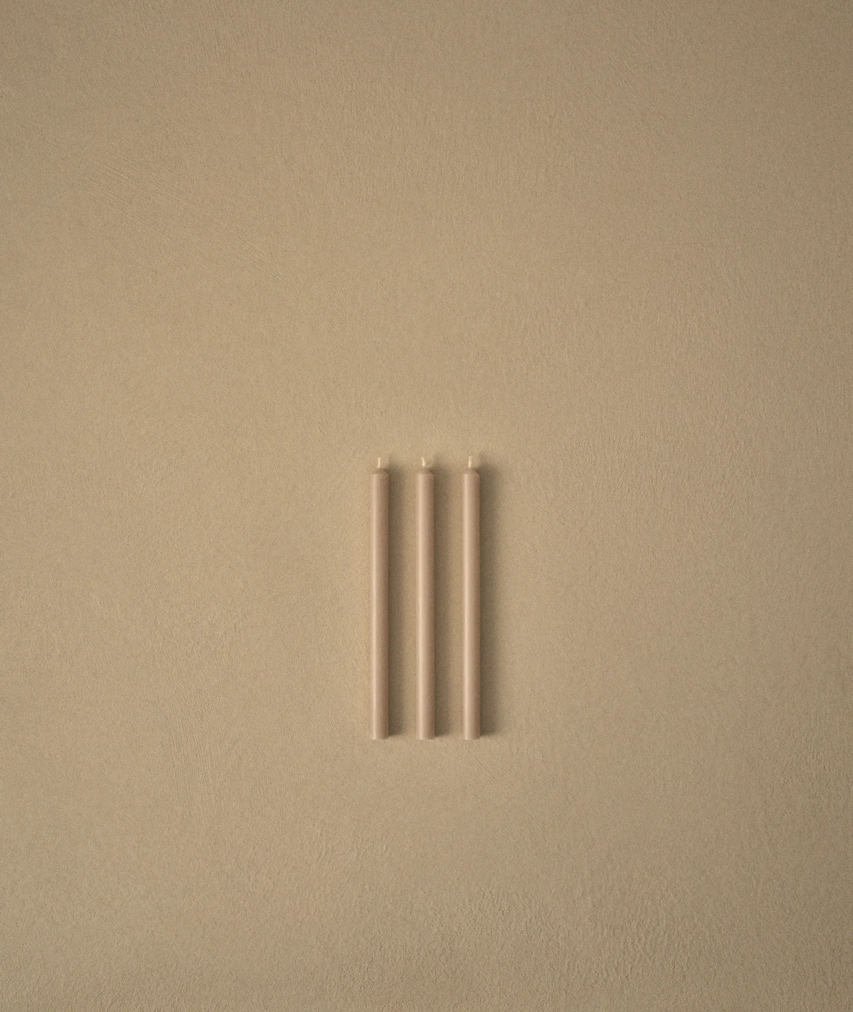 Nagel candles 12-pack, Beige STOFF Nagel