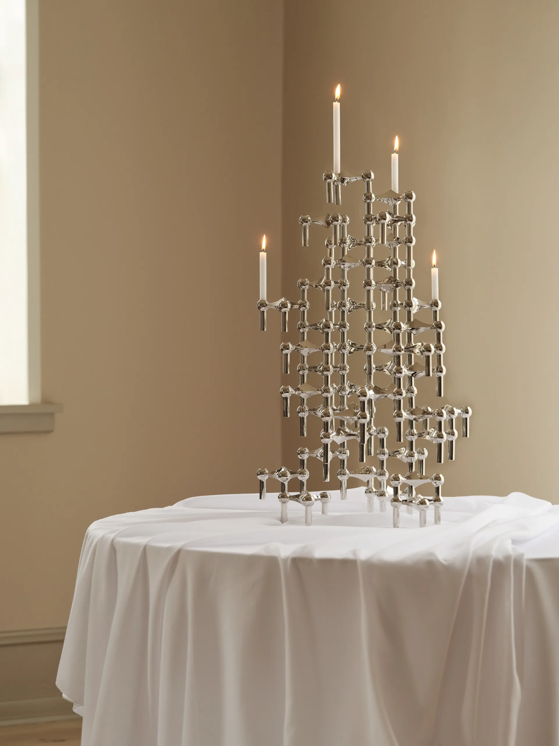 Nagel candles 12-pack, white STOFF Nagel