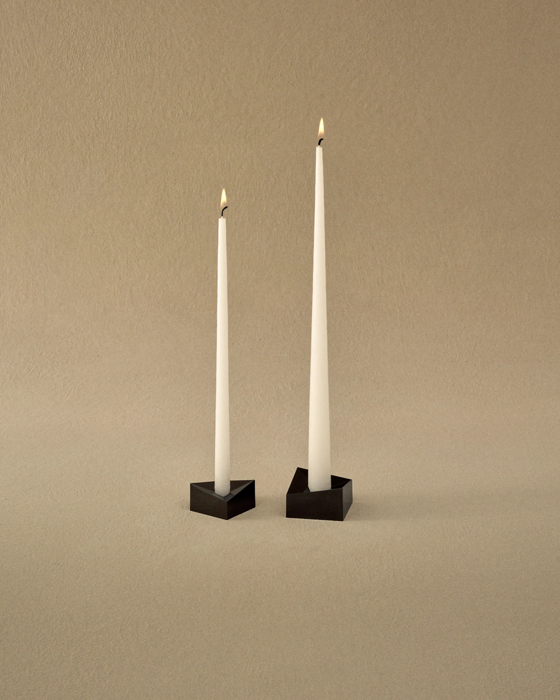 STOFF Nagel antique candles by ester & erik large 4-pack, White STOFF Nagel