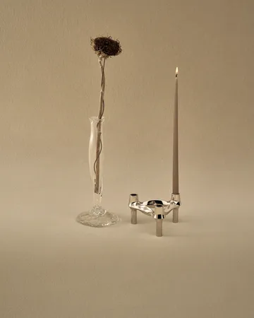 STOFF Nagel BMF candle holder - Chrome - STOFF Nagel