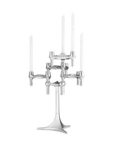 STOFF Nagel BMF candle holder - Chrome - STOFF Nagel