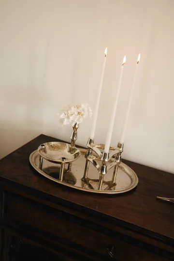 STOFF Nagel BMF candle holder - Chrome - STOFF Nagel