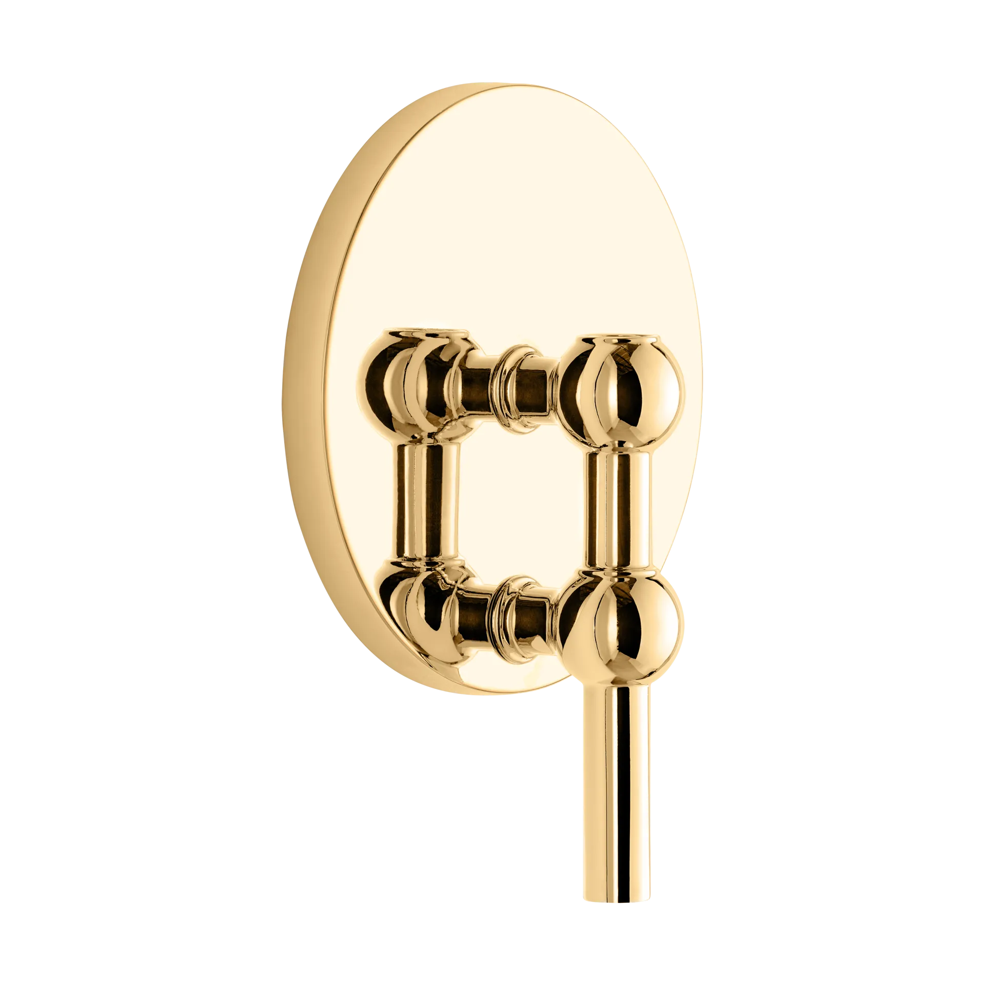 STOFF Nagel candle holder wall-mounted, Brass STOFF Nagel