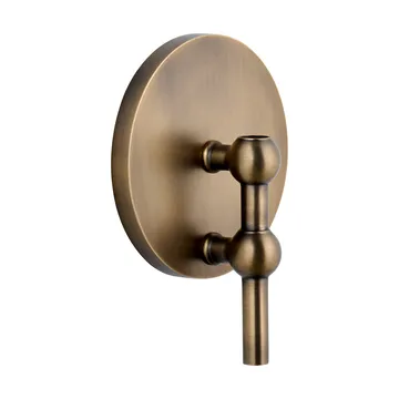 STOFF Nagel candle holder wall-mounted - Bronzed brass - STOFF Nagel