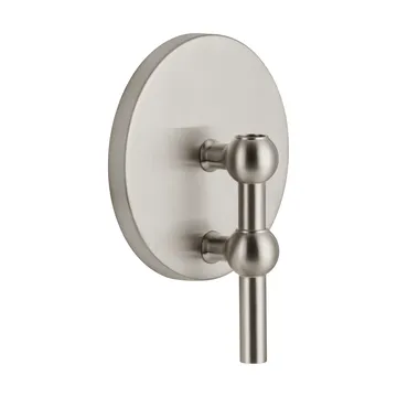 STOFF Nagel candle holder wall-mounted - Brushed chrome - STOFF Nagel